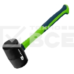 Киянка резиновая Сибртех 680 г, черная резина, фибергласовая рукоятка, фото3