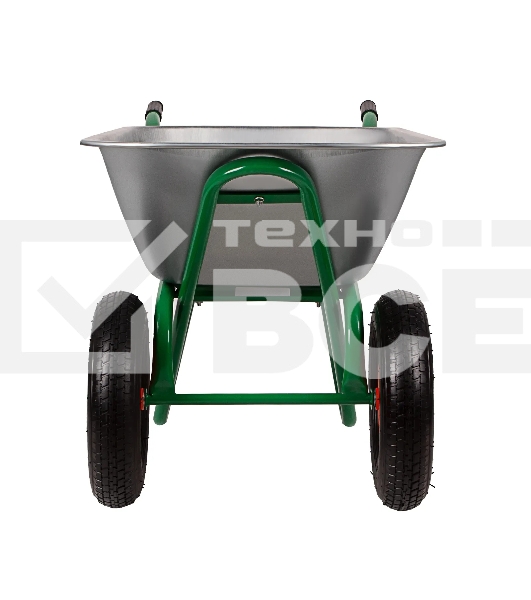 Тачка садово-строительная Palisad 2-х колесная, усиленная, грузоподъемность 320 кг, объем 100 л