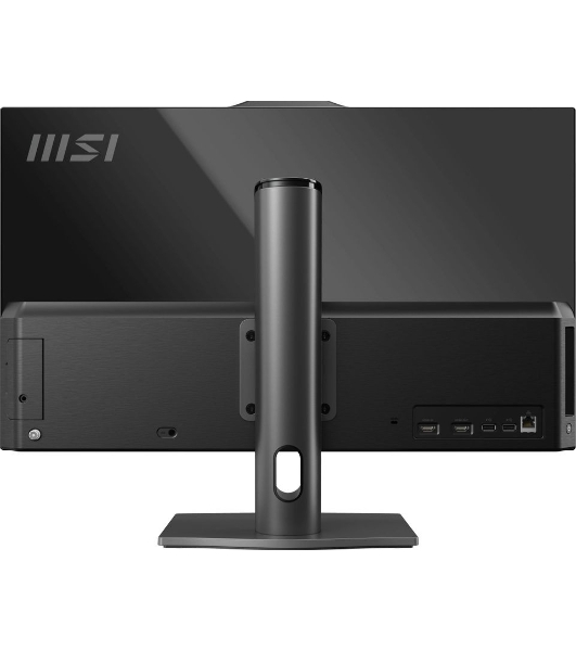 Моноблок MSI Modern AM272P 1M-680RU 27' Full HD Core 5 120U (1.4) 16Gb SSD 512Gb Graphics Windows 11 Pro GbitEth WiFi BT 120W клавиатура мышь Cam черный 1920x1080 (9S6-AF8231-1037)