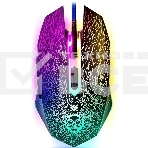 Мышь проводная Defender Shock GM-110L черный, 3200 dpi, USB, кнопки - 6, фото 1