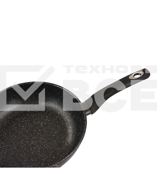 Сковорода Традиция ТГП2241И а/пр литая 24 см Гранит плюс