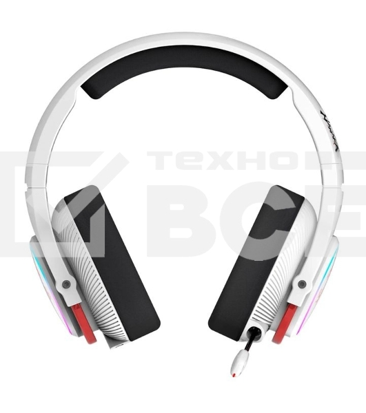 Гарнитура беспроводная с микрофоном A4Tech Bloody MR720 белый/красный мониторные BT/Radio оголовье (MR720 NARAKA)