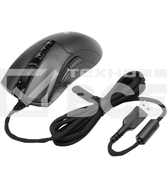 Мышь проводная A4Tech Bloody ES9 Plus черный, 10000 dpi, USB, кнопки - 8