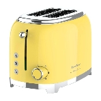 Тостер Tesler TT-260, желтый, 815 Вт, 2 слота, фото 1