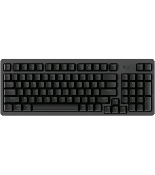 Клавиатура Logitech K868 гибридная, USB Type-A, Bluetooth, радиоканал, чёрный