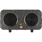 Плита настольная электрическая Homestar HS-1104 серый, 2 кВт, ТЭН, конфорки - 2, эмаль, поворотные переключатели, фото4