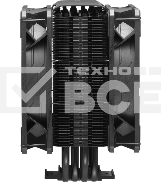 Кулер ЦП COOLER MASTER RR-S4KK-25SN-R1 LGA1150/LGA1151/LGA1155/LGA1156/LGA1200/LGA1700/AM5/AM4 70.7 фут3/мин Вес 0.9 кг RR-S4KK-25DN-R1