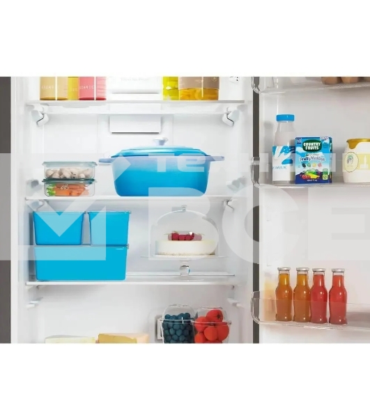 Холодильник Indesit ITS 5180 G серебристый двухкамерный 220/78л морозилка снизу, No Frost