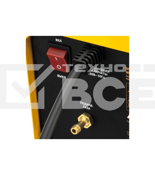 Аппарат инвертор. полуавтомат. cварки IMIG-200, 200 А, ПВ 60%, катушка 5 кг Denzel