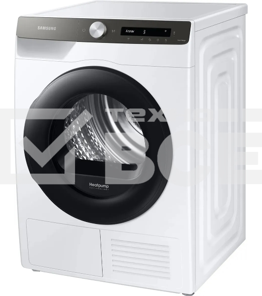 Сушильная машина Samsung DV90T5240AT/LP белый, 9 кг, сушка - тепловой насос, программ - 14, 60 x 85 x 65 см