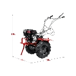 Мотоблок ЗУБР, 9 л.с., бензиновый с ВОМ, фото10