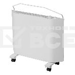 Конвектор Denzel XCE-1000 белый, 1000 Вт, 15 м2, термостат, фото15