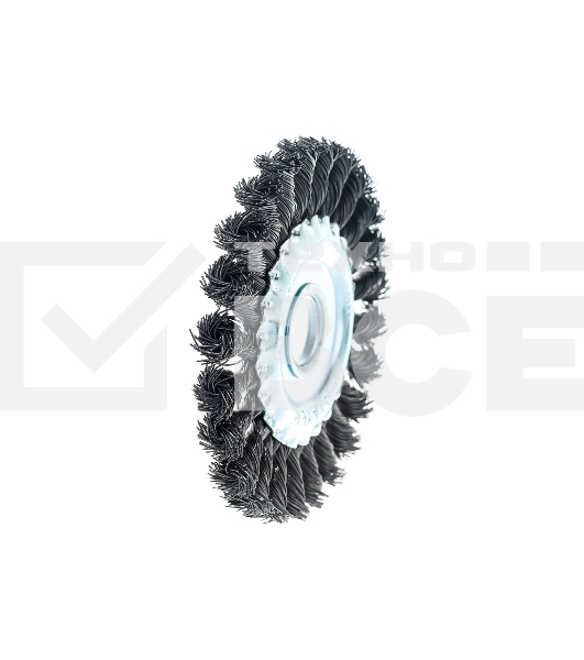 Кордщетка STAYER 35120-125 дисковая для УШМ плетенные пучки проволоки 0.5мм 125мм/22мм