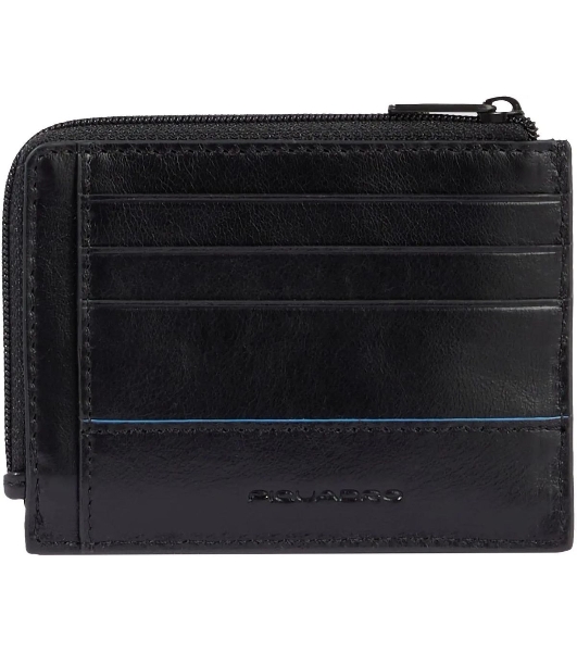 Кошелек мужской Piquadro Blue Square Revamp PP4822B2VR/N, натур.кожа, черный