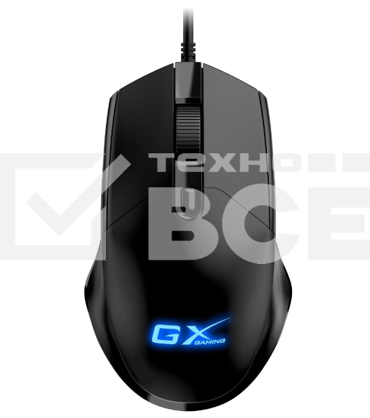 Мышь проводная Genius Scorpion M300 черный, 2400 dpi, USB, кнопки - 4