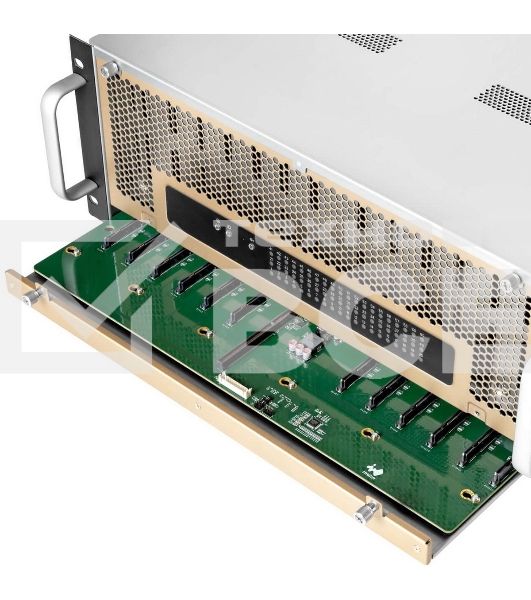 Компьютерный корпус In-Win IW-RJ460-08 1200W(RD)*2/JBOD PDB/FAN/BP/28