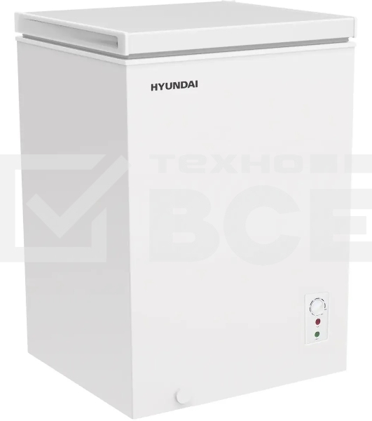 Морозильный ларь Hyundai CH10081 белый, 100 л