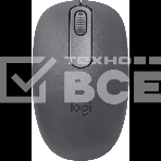 Мышь беспроводная Logitech M196 серый, 1000 dpi, Bluetooth, кнопки - 3, фото 1