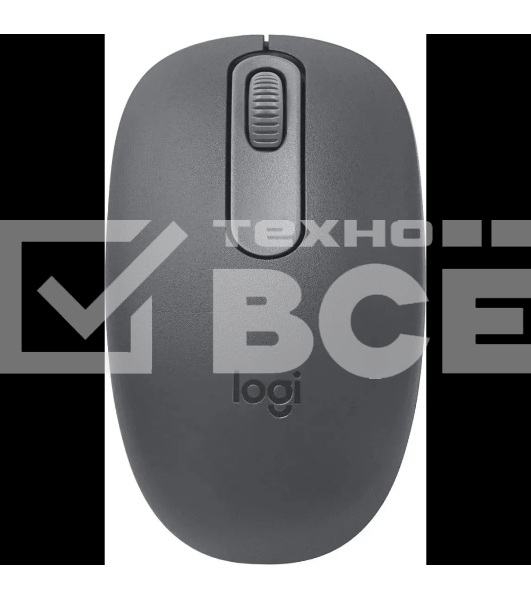 Мышь беспроводная Logitech M196 серый, 1000 dpi, Bluetooth, кнопки - 3