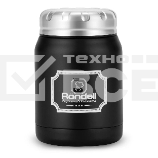 Термос для еды Rondell RDS-942 Black Picnic 0,5 л
