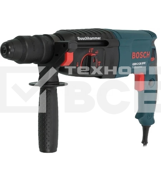 Перфоратор Bosch GBH 2-26 DFR Professional SDS-plus уд.:2.7Дж 800Вт (кейс в комплекте)