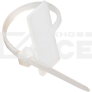 Хомут кабельный ИЭК UHH62-3-100-100 ХП2 2.5х100 нейл. белый с таб. 24х10 (уп. 100 шт)