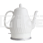 Чайник электрический Centek CT-0064 2.0л, 2150W, супербелая керамика, рельефный корпус, фото3