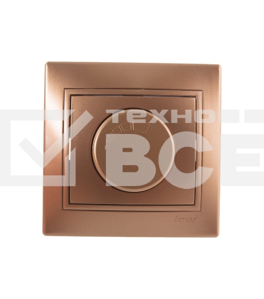 Светорегулятор СП 1000 Вт Мира метал. зол. Lezard 701-1313-157