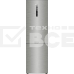 Холодильник Haier C2F637CFMVU1 серебристый двухкамерный 278/108л морозилка снизу, No Frost, фото 1