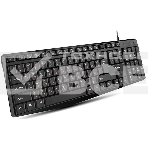 Клавиатура проводная Sven KB-S305 черная USB, фото3