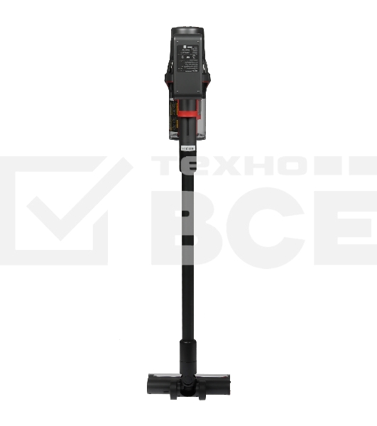 Пылесос вертикальный Deerma DEM-T50W серый/черный/красный, питание от аккумулятора, 420 Вт, уборка сухая, пылесборник 0.4 л