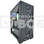 Компьютерный корпус Azza Hive черный без БП ATX 8x120mm 5x140mm 2xUSB2.0 1xUSB3.0 audio bott PSU, фото7