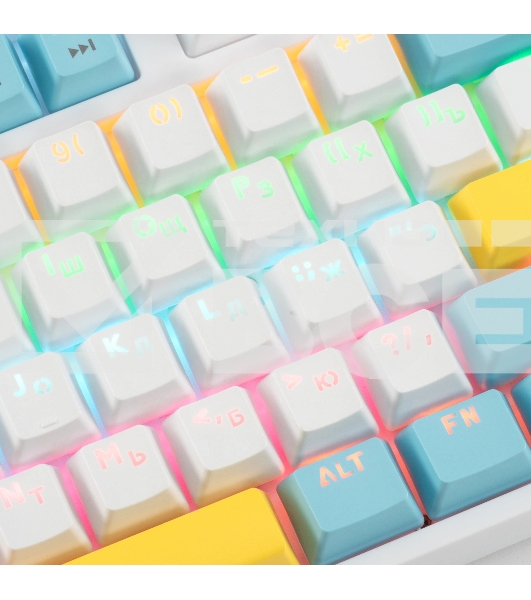 Клавиатура Oklick K951X (1901079) проводная, USB, белый