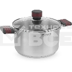 Кастрюля Rondell Stripes RDS-1280 3.4л. d=20см (с крышкой) стальной, фото4