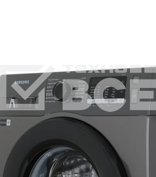 Стиральная машина Samsung WW90TA047AX/LD серый, загрузка фронтальная 9 кг, 1400 об/мин., класс: A+++