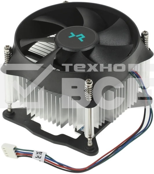 Кулер DEEPCOOL T20P OTDP-ICAS-T20P-17 черный/синий 100мм алюминий 2400rpm 31db 95W 66мм