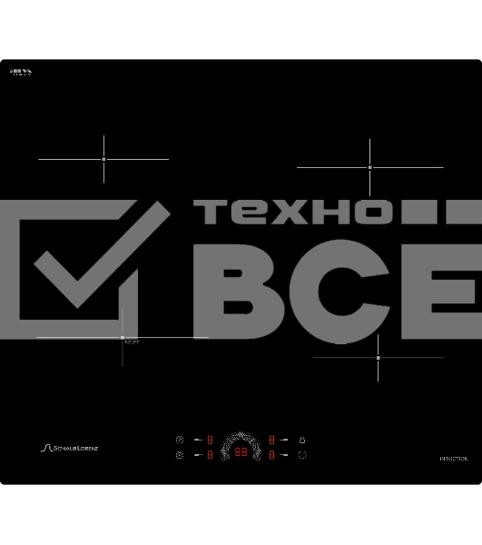 Индукционная варочная поверхность Schaub Lorenz SLK IY 61 H1 черный
