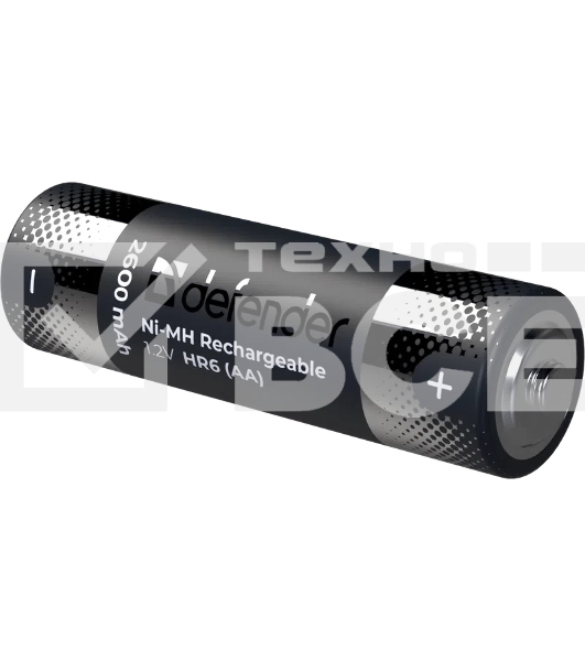 Аккумуляторная батарея Defender  HR6-2BL 2600 mAh АА, Ni-MH, блистер, 2 шт.
