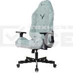 Кресло игровое Knight N1 Fabric серо-голубой Light-28 с подголов. крестовина металл, фото20