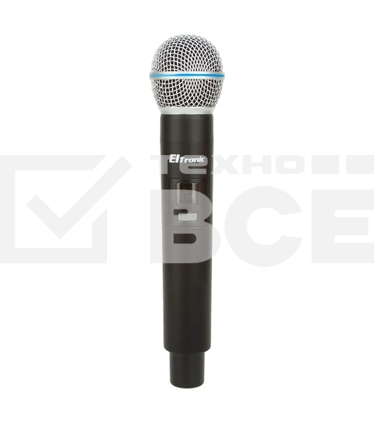 Микрофон караоке ELTRONIC беспроводной 10-03 (черный)