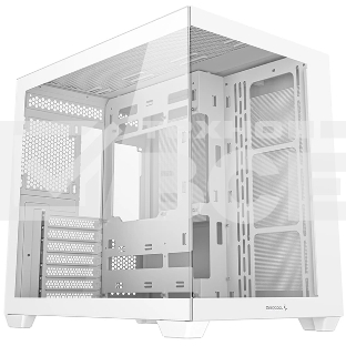 Компьютерный корпус Deepcool CG530 WH белый без БП ATX 2x120мм 2x140мм 2xUSB2.0 1xUSB3.0 audio bott PSU