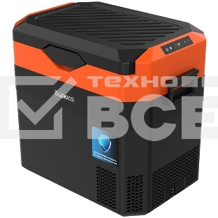 Холодильник автомобильный Бирюса НС-38P7 оранжево-черный