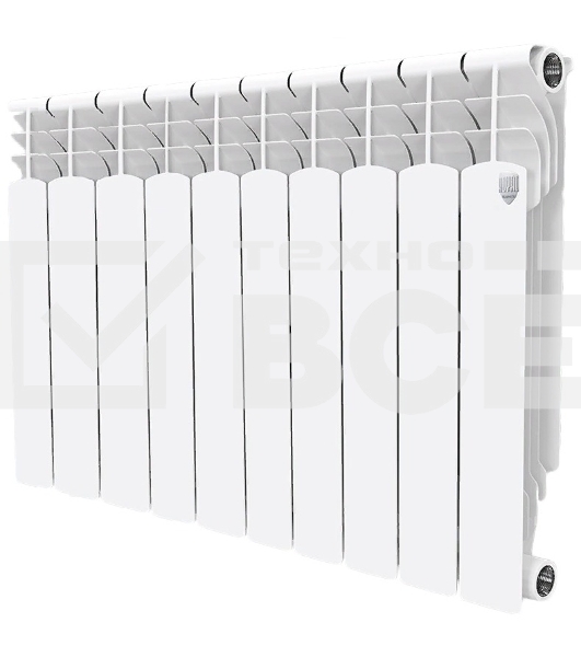 Радиатор алюминиевый Royal Thermo MONOBLOCK A 500 – 10 секц.