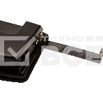 Дырокол Silwerhof Daily, до 20 листов, металл черный, отверстий: 2, с линейкой, фото6