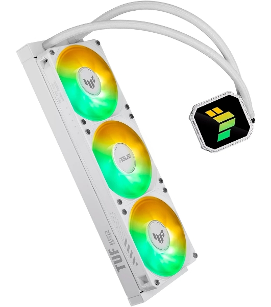 Система жидкостного охлаждения ASUS TUF GAMING LC III 360 ARGB WHT