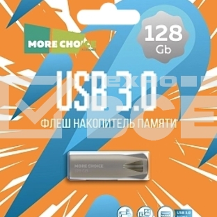 Флешка USB More Choice (4610196401169) MF128m серебристый