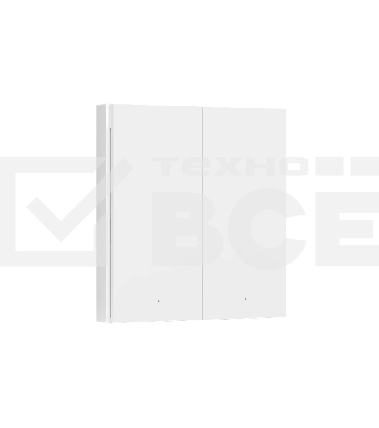 Выключатель двухклавишный Aqara Wireless Remote Switch H1 (WRS-R02)