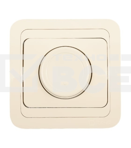 Светорегулятор (диммер) MAKEL Mimoza 25011, с/у, бежевый