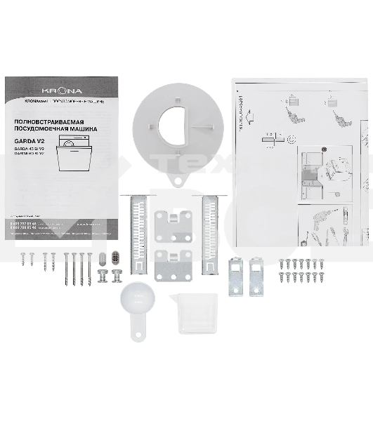 Встраиваемая посудомоечная машина Krona GARDA 45 BI V2