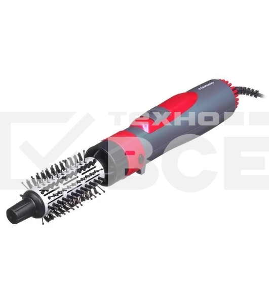 Фен-щетка Starwind SHP8501 1000Вт серый/розовый